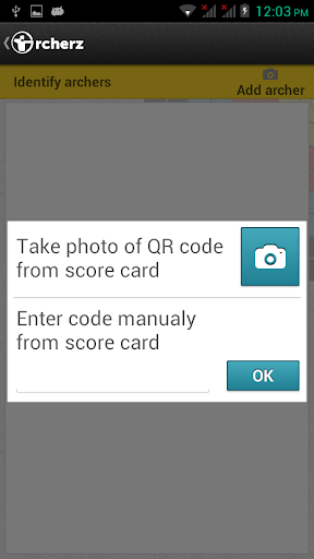 Rcherz Scoringdes captures d'écran de l'application1