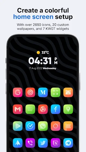Athena Icon Pack: iOS icons Screenshots