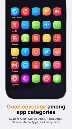 Athena Icon Pack: iOS icons Screenshots