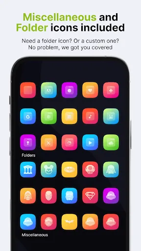 Athena Icon Pack: iOS icons Screenshots