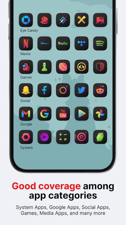 Athena Dark Icon Pack-screenshot-1