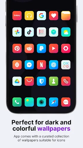 Capturas de tela do Nova Icon Pack