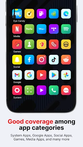 Capturas de tela do Nova Icon Pack
