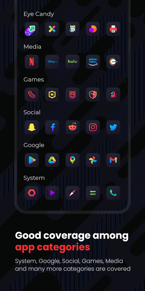 Nova Dark Icon Pack-screenshot-4