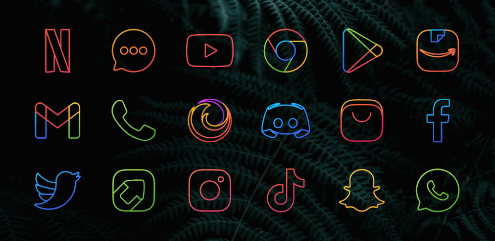 Vera Outline Icon Pack