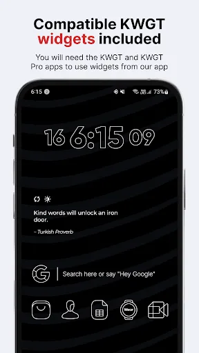 Screenshot di Vera Outline White Icon Pack