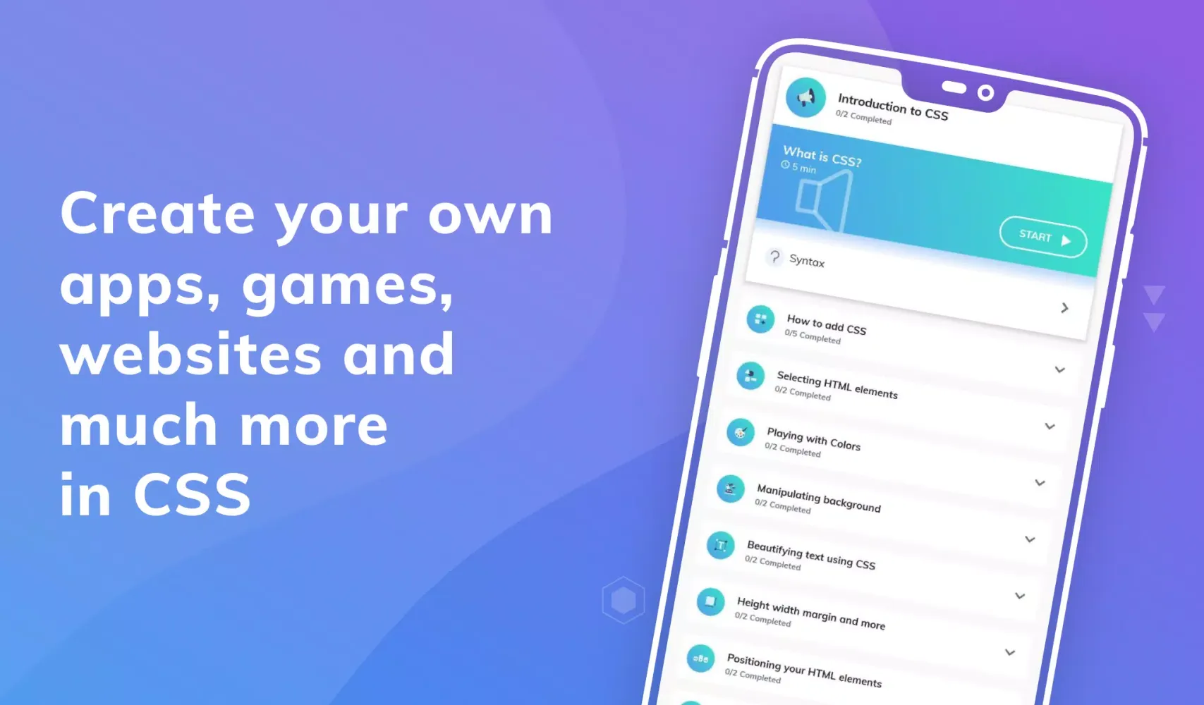 Learn CSS Screenshots