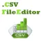 Csv File Editor with Import Option from Excel  .xls, .xlsx, .xml Files