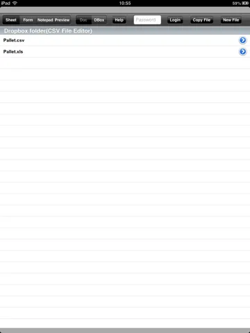 Скриншоты Csv File Editor with Import Option from Excel  .xls, .xlsx, .xml Files iPad 