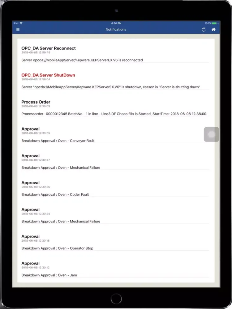 Kamban FAS iPad  Ekran Görüntüleri