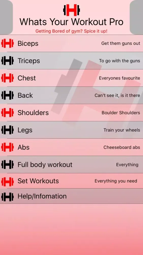 ภาพหน้าจอของ Whats My Workout Pro