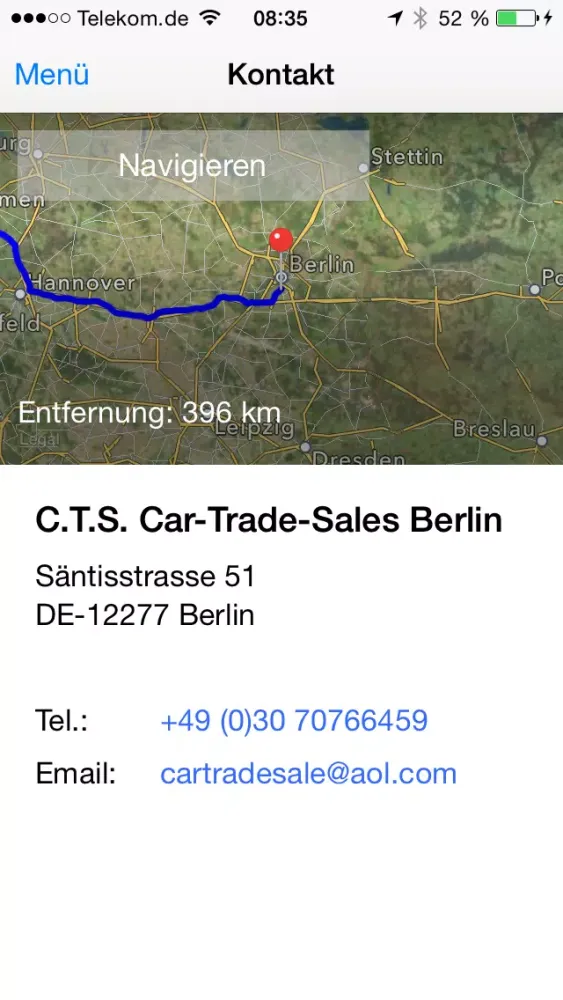 CTS Car Trade Sales Screenshots