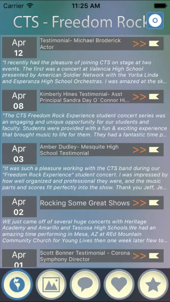 CTS- Freedom Rock Experience سکرین شاٹس