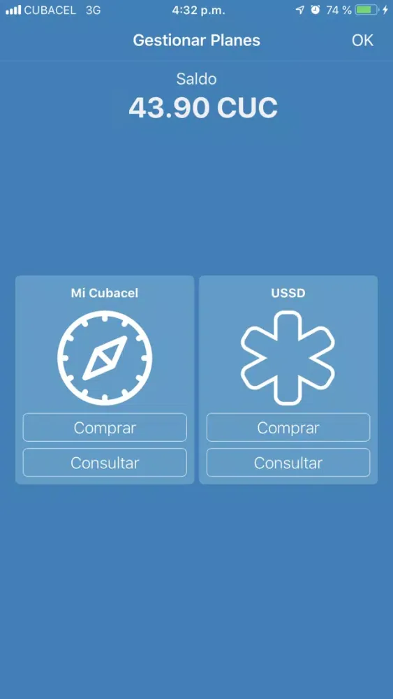 Tangkapan layar Datos Cuba