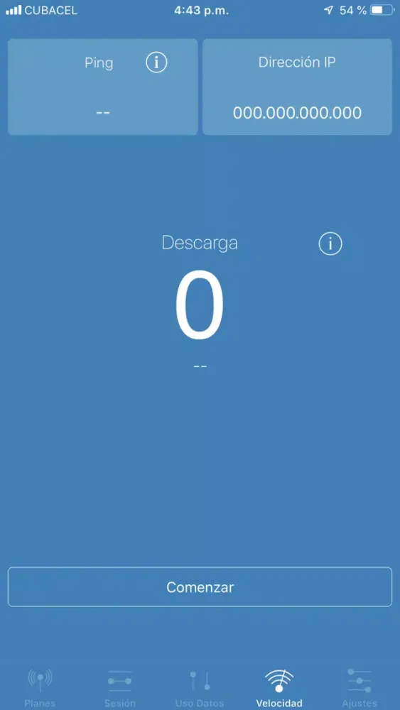 Tangkapan layar Datos Cuba