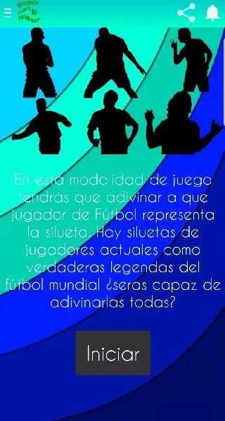 Ảnh chụp màn hình của ¿Cuanto sabes de Fútbol?