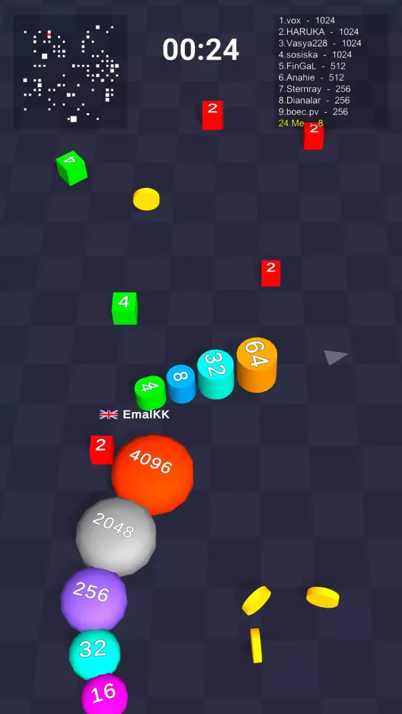 Zrzuty ekranu Cube Arena 2048