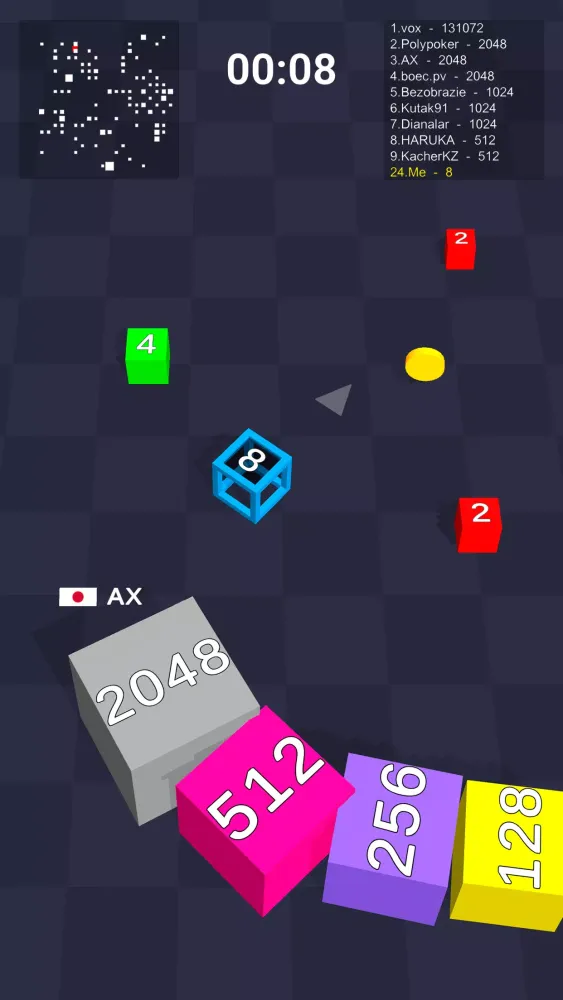 Zrzuty ekranu Cube Arena 2048