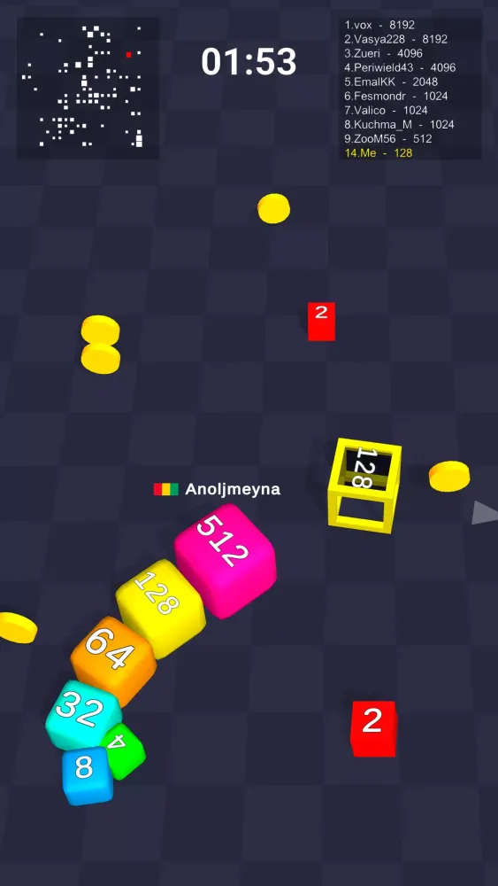 Zrzuty ekranu Cube Arena 2048