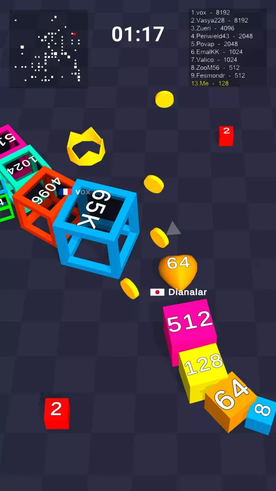Zrzuty ekranu Cube Arena 2048
