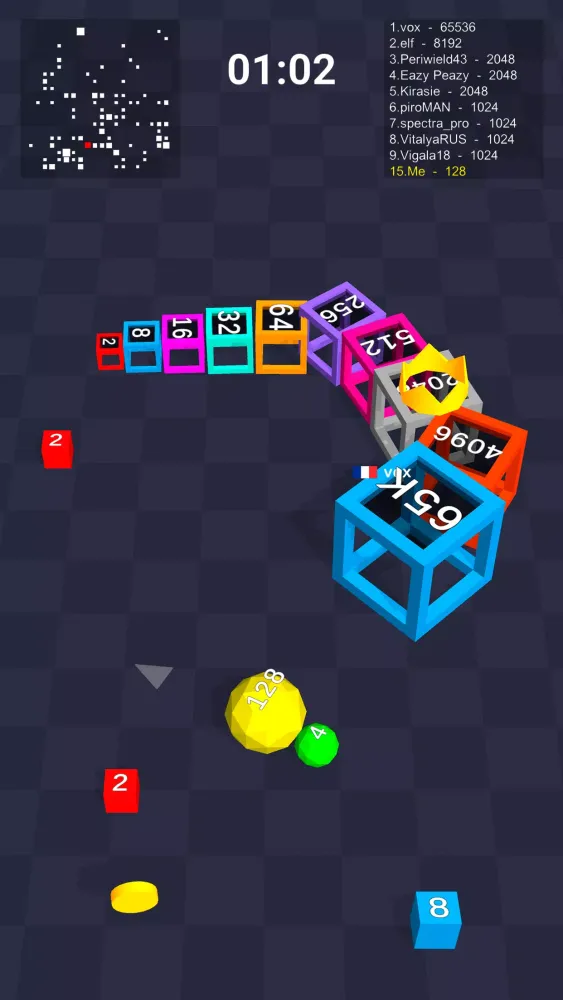 Zrzuty ekranu Cube Arena 2048