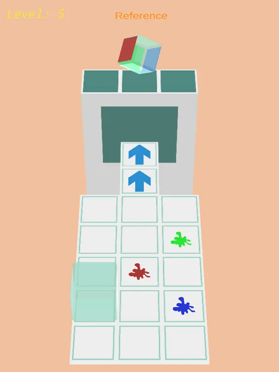 Cube Color Painter iPad 应用截图