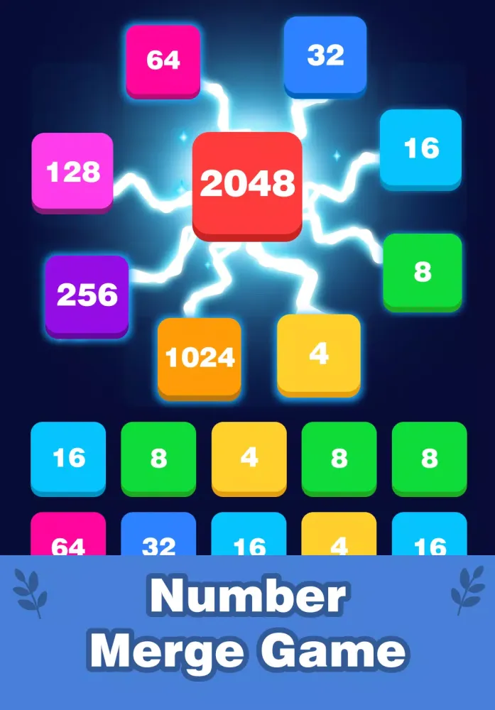 Tangkapan skrin 2248 Number block puzzle 2048