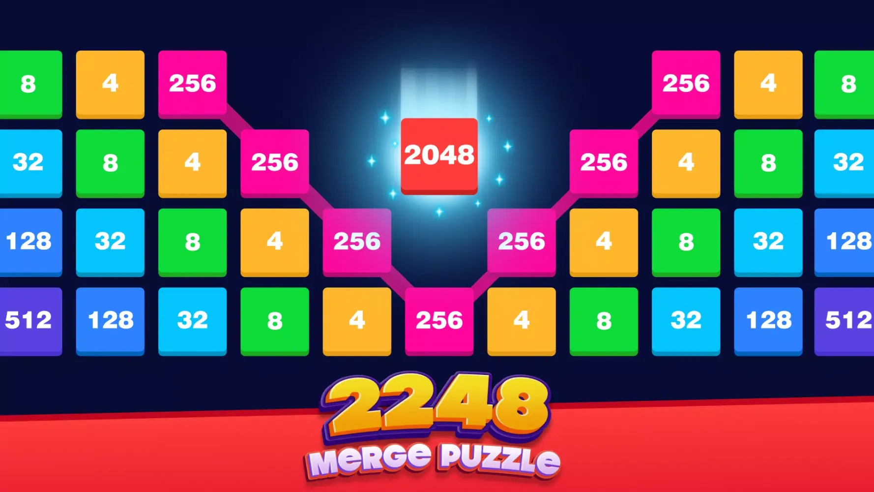 Tangkapan skrin 2248 Number block puzzle 2048