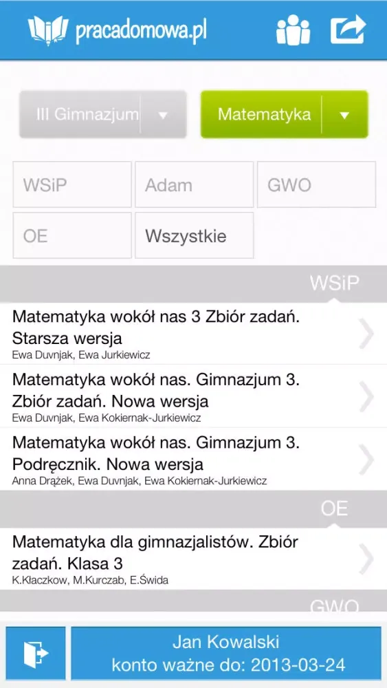 PracaDomowa.pl Ekran Görüntüleri