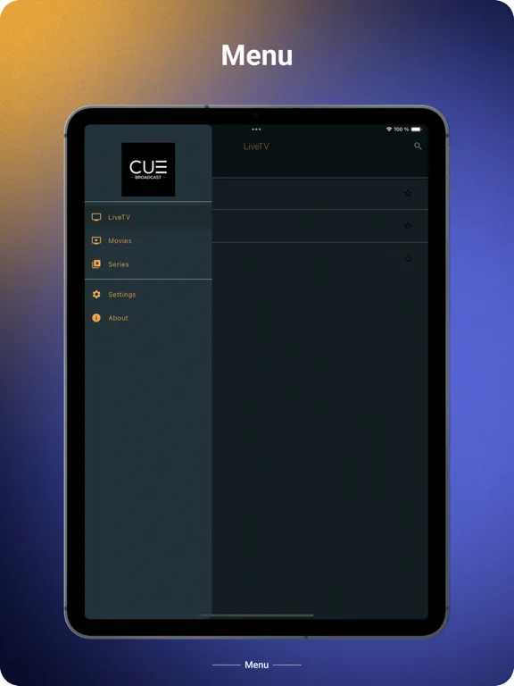 صور CUE Broadcasts iPad 