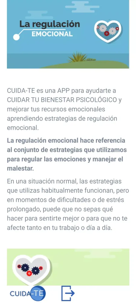 CUIDA-TE Screenshots