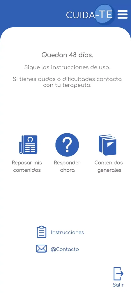 CUIDA-TE Screenshots