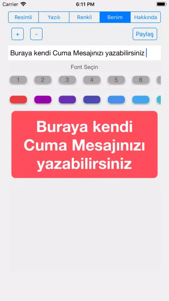 Cuma Mesajlari Resimli سکرین شاٹس