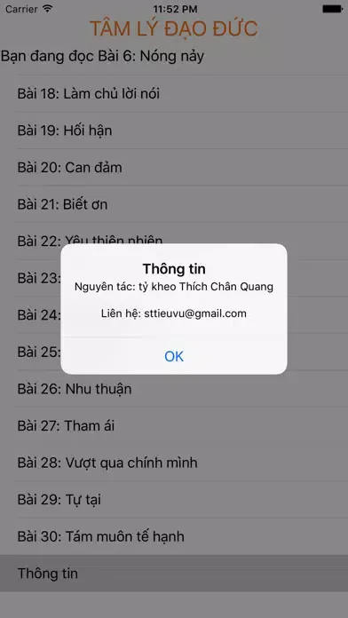 Capturas de tela do Tâm lý đạo đức (sách hay)