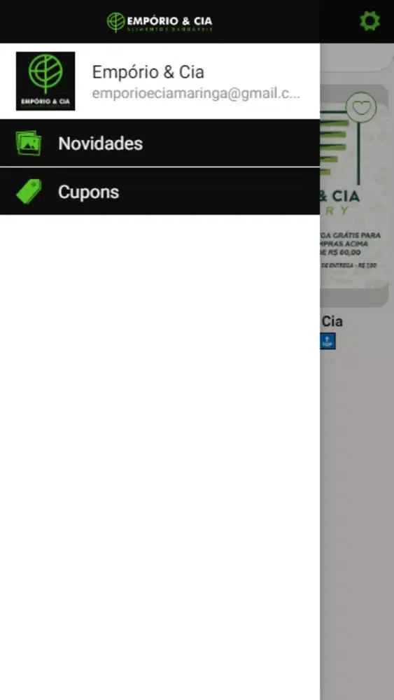 Zrzuty ekranu Empório & Cia