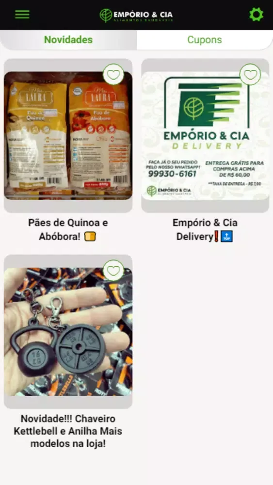 Zrzuty ekranu Empório & Cia