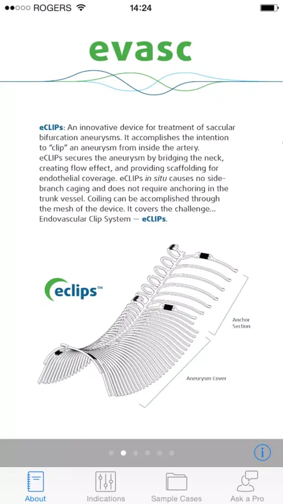 ภาพหน้าจอของ eCLIPs MD