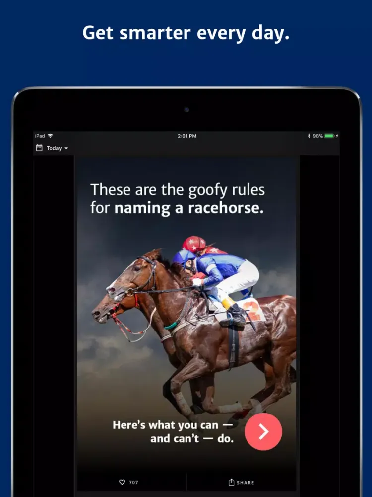 Curiosity - Get Smarter Daily iPad  স্ক্রিনশট