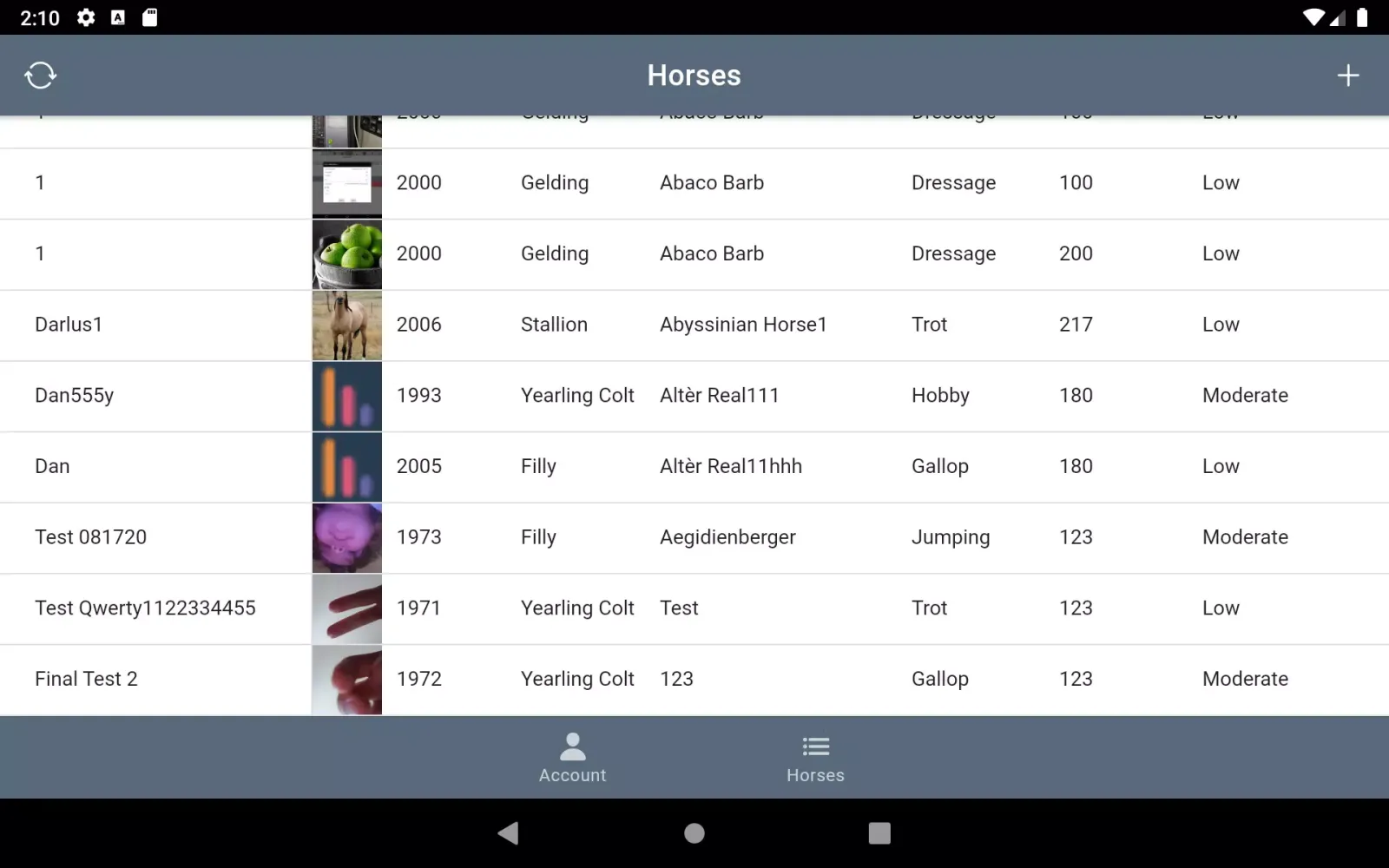 CURO Equine Screenshots