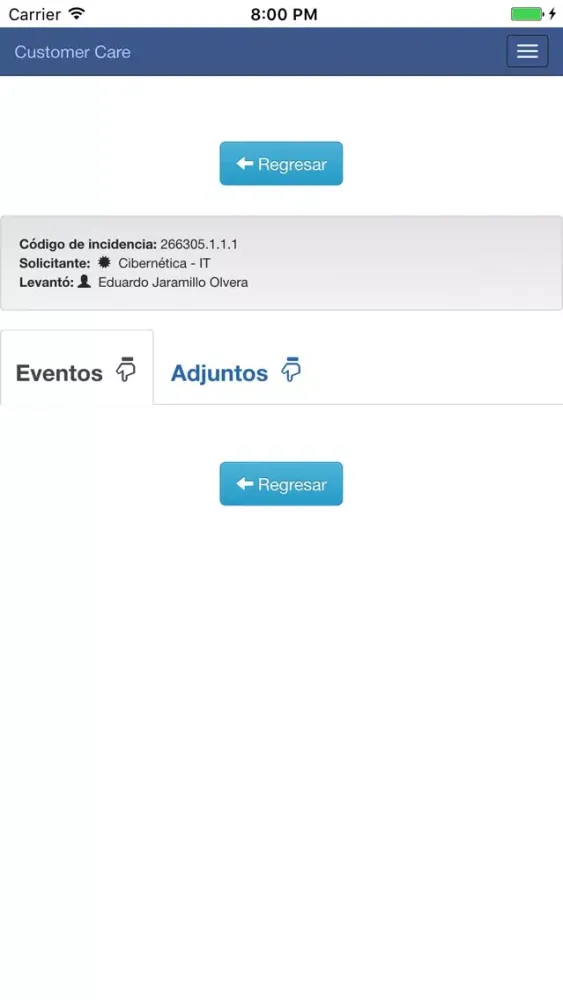 CustomerCare Movil Screenshots