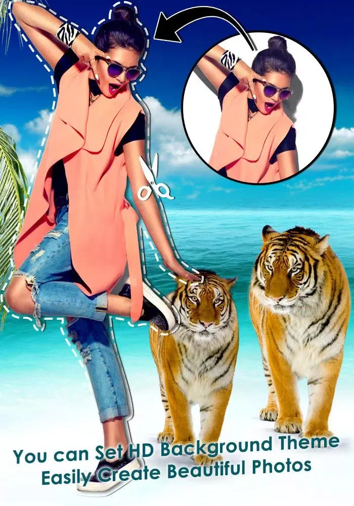 BG Changing Magic Photo Editor Screenshots