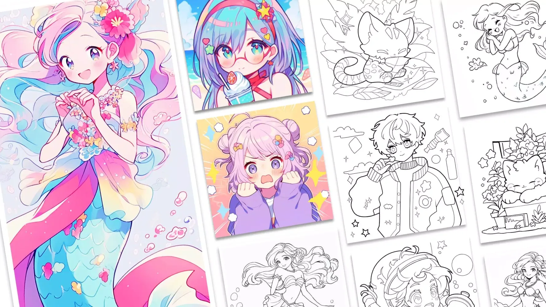 Cute Drawing : Anime Color Fan Screenshots
