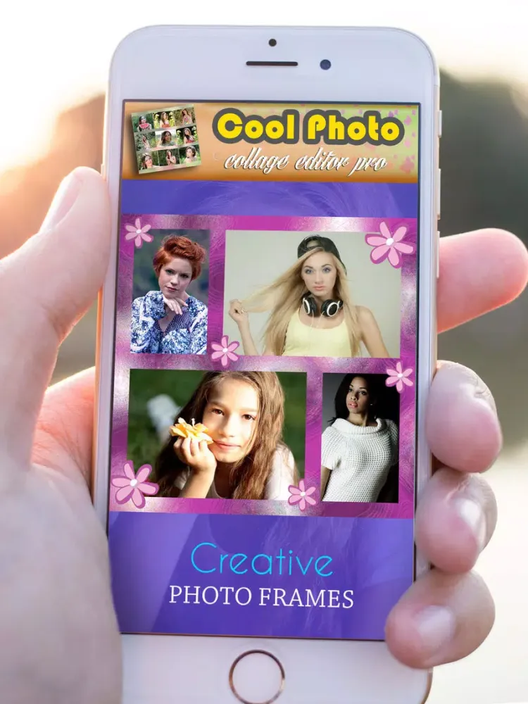 Cool Photo Collage Editor Pro: Pic Grid Maker iPad  स्क्रीनशॉट