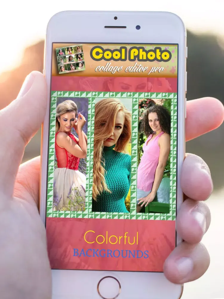 Cool Photo Collage Editor Pro: Pic Grid Maker iPad  स्क्रीनशॉट