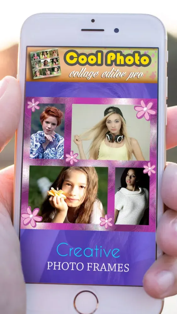 Cool Photo Collage Editor Pro: Pic Grid Maker स्क्रीनशॉट
