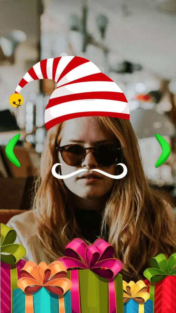تصاویر Merry Christmas Photo Stickers: Pic Editor Effects