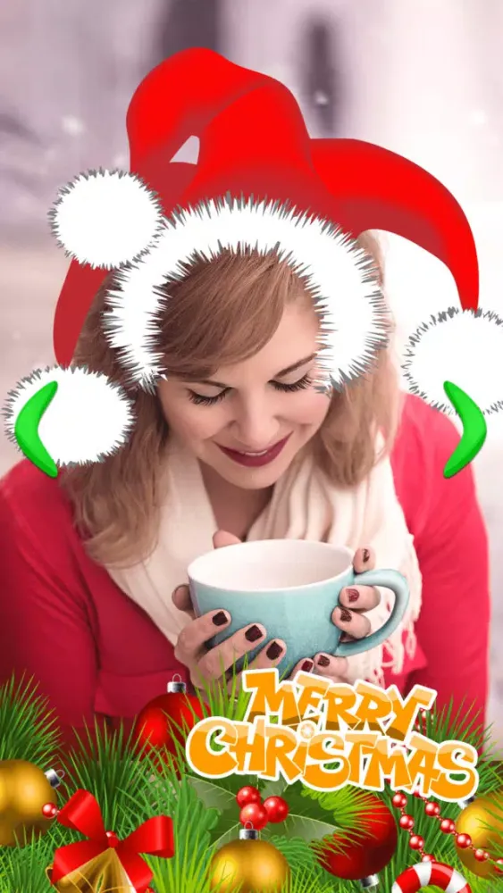 تصاویر Merry Christmas Photo Stickers: Pic Editor Effects