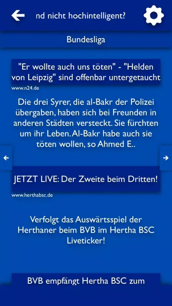 ATN - Alle Nachrichten für SV Darmstadt 98 Screenshots