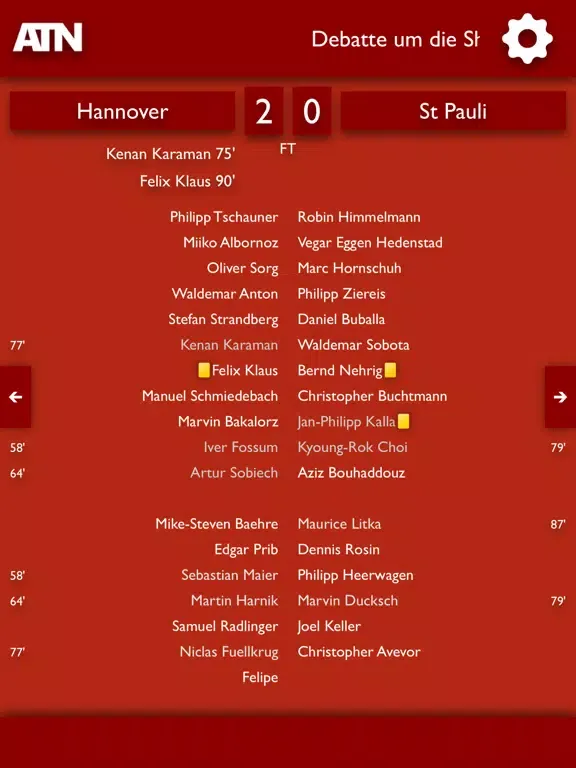 ATN - Alle Nachrichten für Hannover 96 iPad  Screenshots