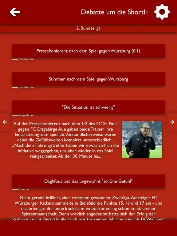 ATN - Alle Nachrichten für Hannover 96 iPad  Screenshots